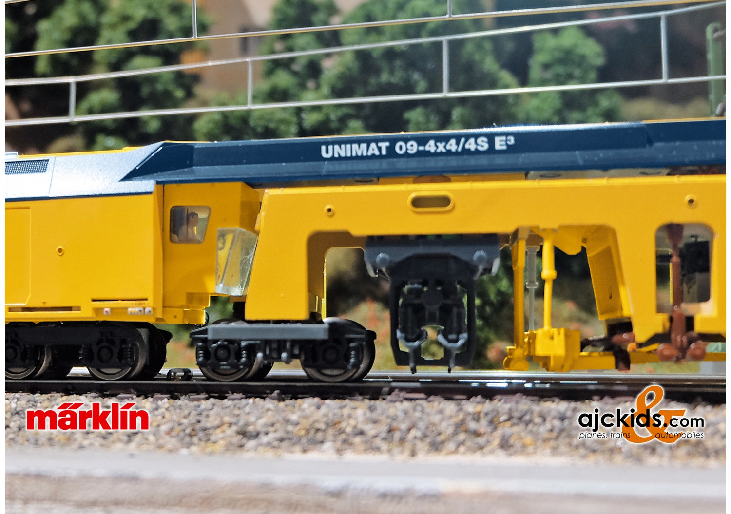 Marklin 39935 Unimat 09-4x4/4S E3 Ballast Tamping Machine – Ajckids