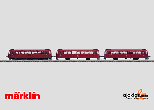 Marklin 39988 - Rail Bus Set Josefle - Klepperle - wood display