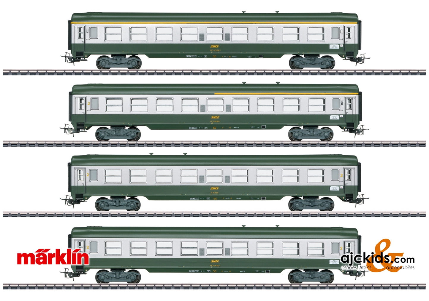 Marklin 40691 - French "Tin-Plate" Express Train Passenger Car Set