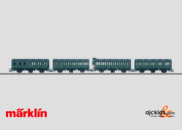 Marklin 42040 - Set with 4 Compartment Cars