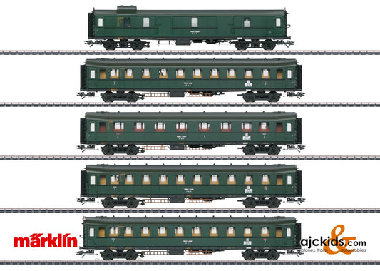 Marklin 42265 - Hechtwagen / "Pike Cars" Express Train Passenger Car Set, EAN 4001883422657 at Ajckids.com