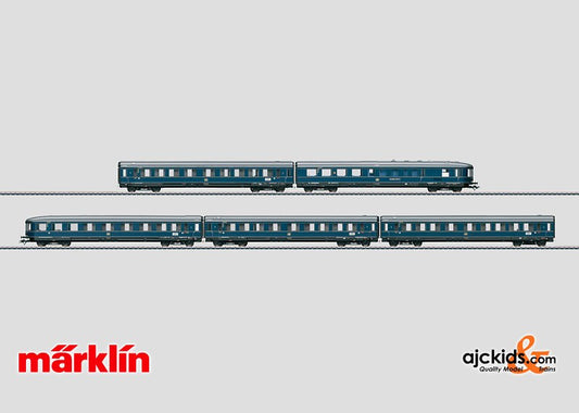 Marklin 42610 - Blauer Enzian / Blue Gentian F-Zug Express Train Passenger Car Set