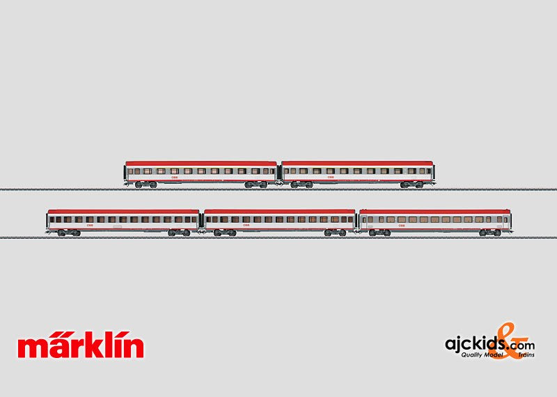 Marklin 42726 - EC Express Train Passenger Car Set