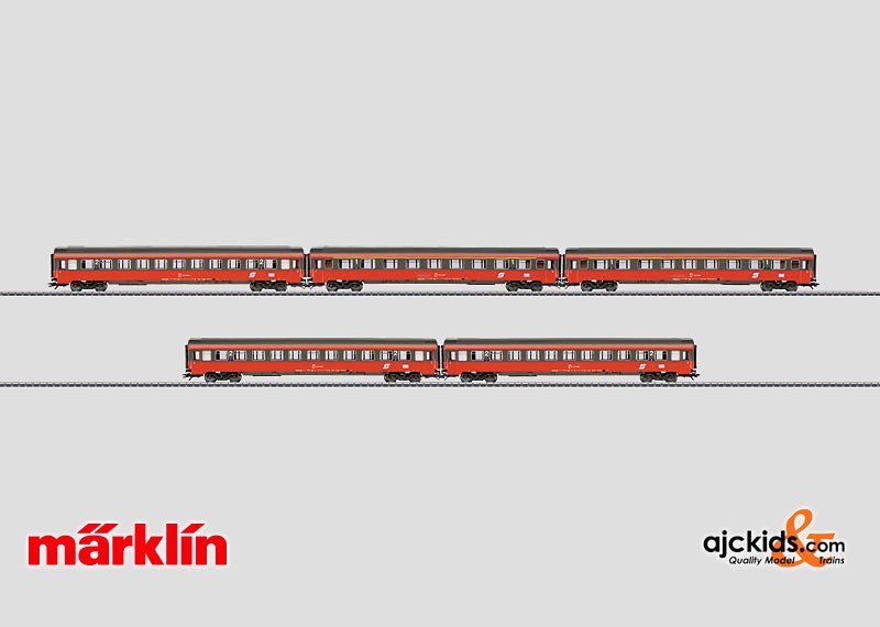 Marklin 42727 - Eurofirma Express Train Passenger Car Set