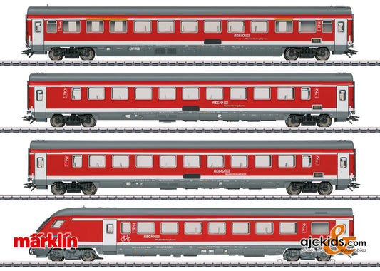 Marklin 42988 - Munich-Nürnberg Express Passenger Car Set 1, EAN 4001883429885 at Ajckids.com