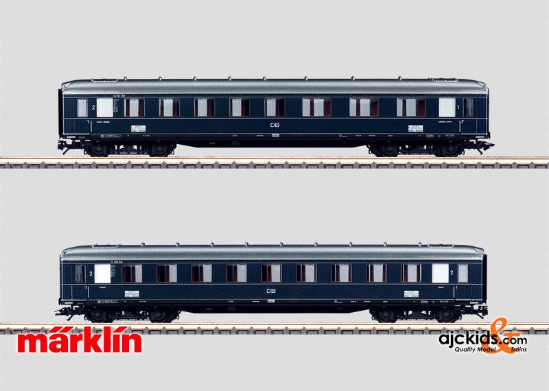 Marklin 43238 - 2 Express Train Passenger Cars Rheingold