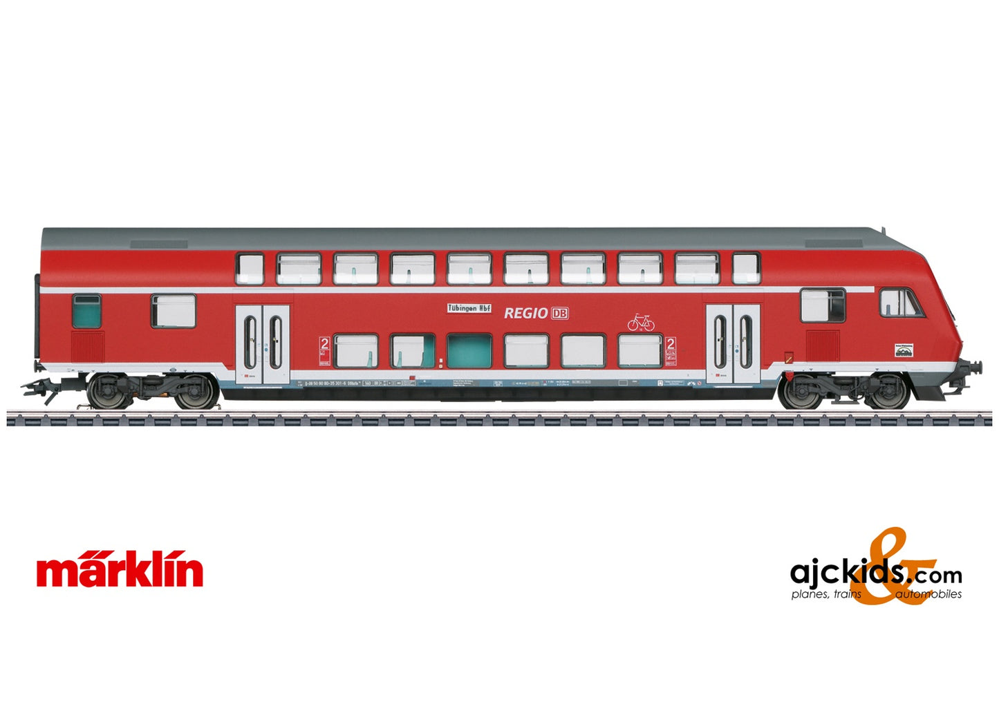 Marklin 43569 - Bi-Level Cab Control Car, 2nd Class