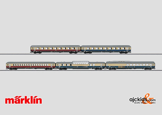 Marklin 43857 - Rheinpfeil Express Train Passenger Car Set