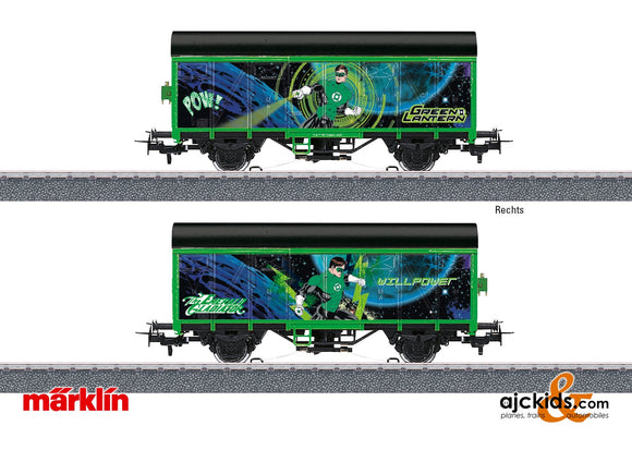 Marklin 44830 - Märklin Start up - Green Lantern Boxcar, EAN 4001883448305 at Ajckids.com