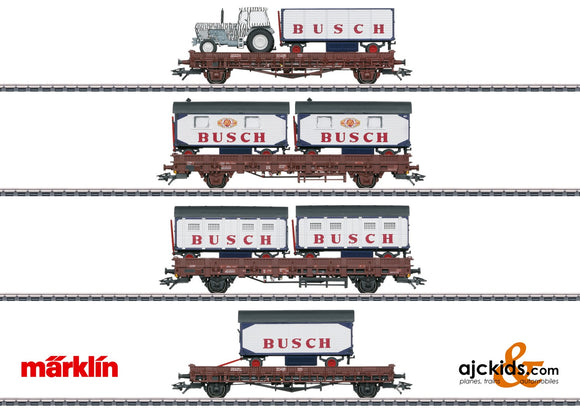 Marklin 45040 - Circus Busch Freight Car Set, EAN 4001883450407 at Ajckids.com