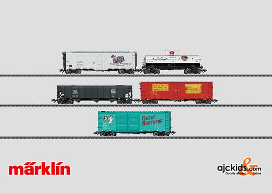 Marklin 45645 - American Freight Car Set