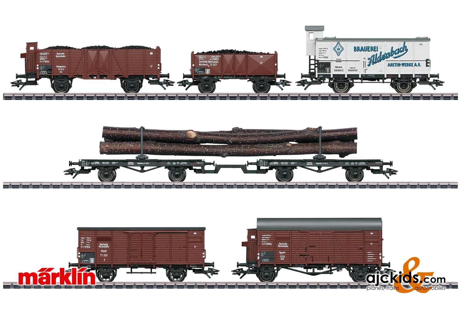 Marklin 46017 - Freight Car Set for the Class 95 Steam Locomotive