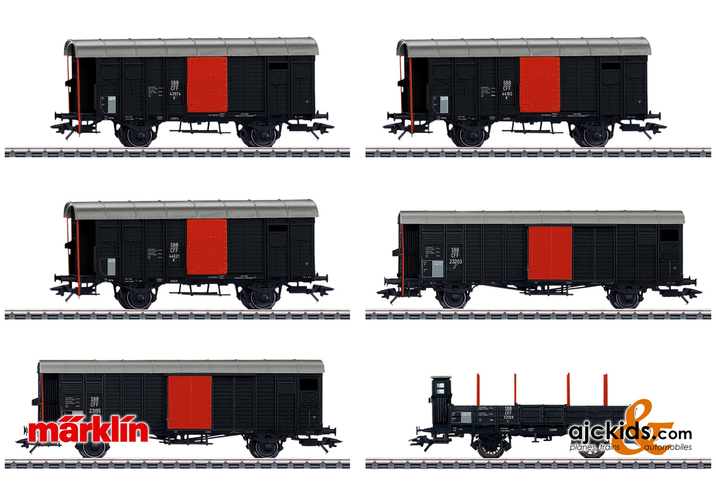 Marklin 46050 - Freight Car Set for the "Köfferli" (Toy Fair 2020)