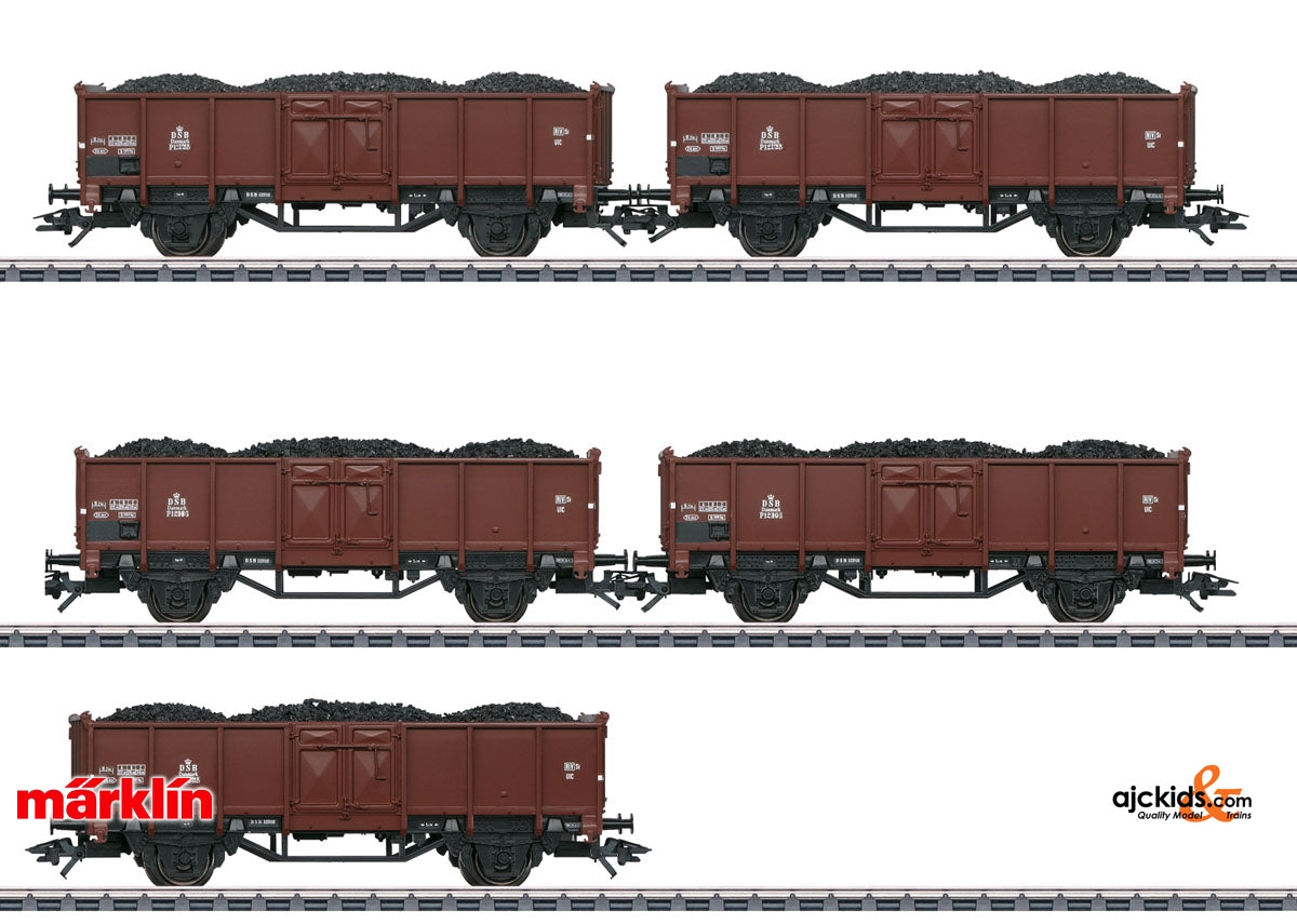 Marklin 46055 - Gattung Set with 5 Type P Freight Cars