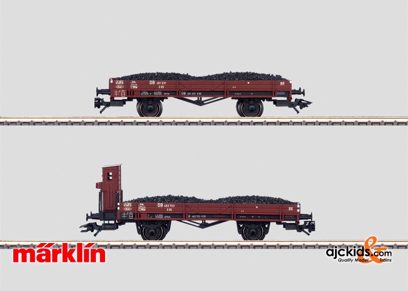 Marklin 46076 - Car set for cinder transport