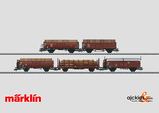 Marklin 46192 - Freight Car Set Wood Transport Insider 2012