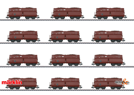 Marklin 46230 - Type OOt Saarbruecken / Erz IId Hopper Car Set with 12 Cars