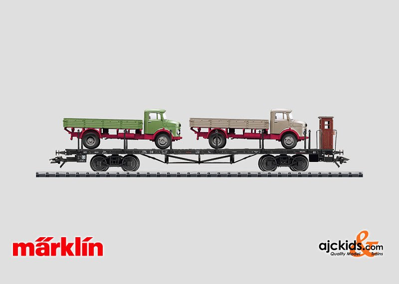 Marklin 46285 - Flat Car with Trucks