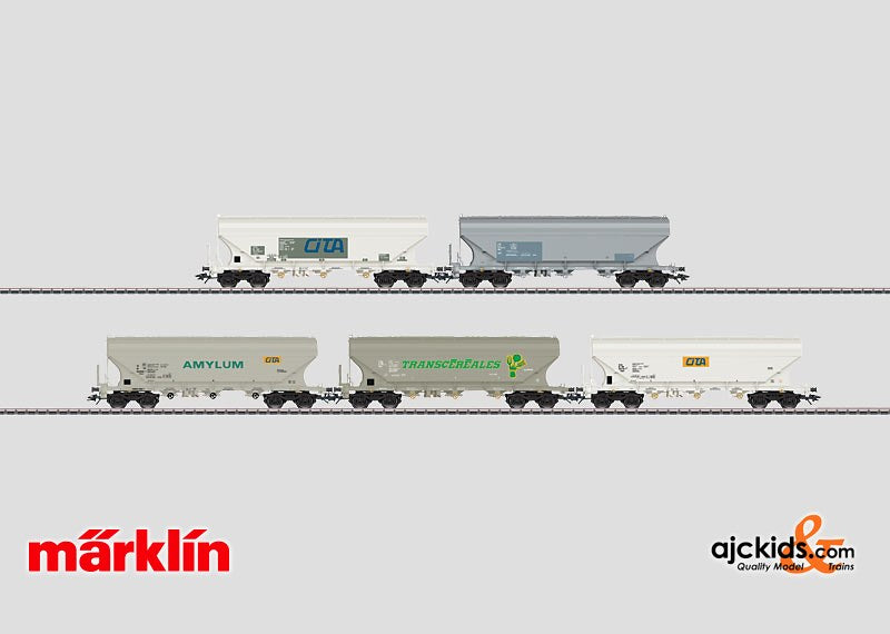 Marklin Hopper Marklin 46342 - Grain Hopper Car Set – Ajckids