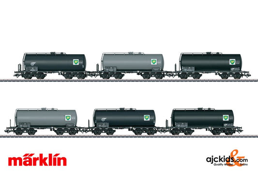 Marklin 46536 - Standard Design Tank Car Set (6)