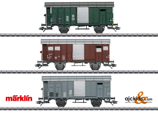 Marklin 46568 - Freight Car Set with Type K3 Boxcars
