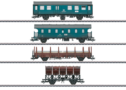 Marklin 46690 - "Construction Train" Car Set (weathered) at Ajckids.com