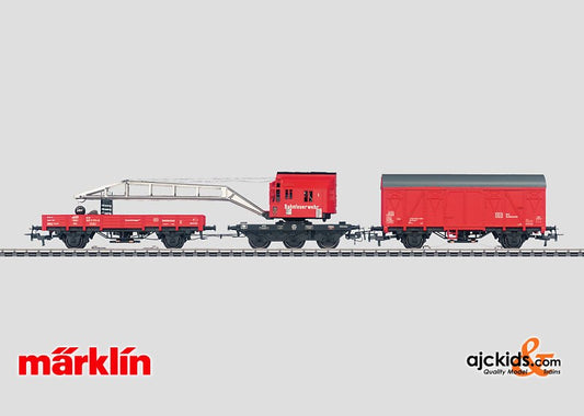 Marklin 46716 - Emergency Aid Train with Crane Car