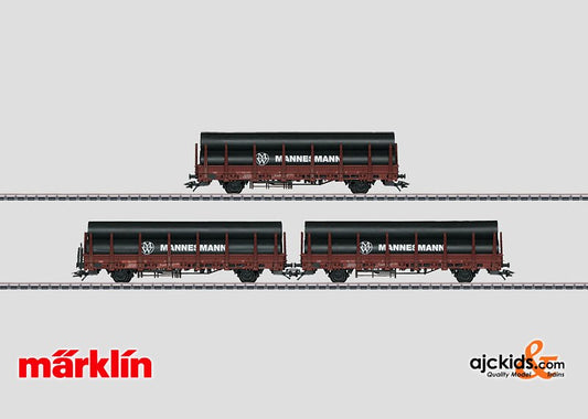 Marklin 46921 - Set with 3 Stake Cars Mannesmann