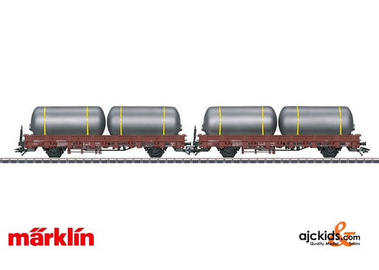 Marklin 46925 - DB Stake 2-Car Set w/Brewery Tanks