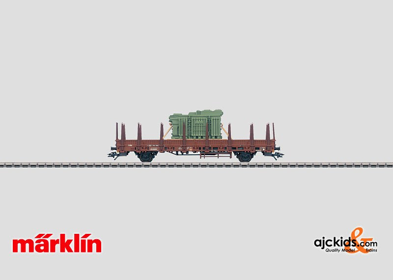 Marklin 46963 - Stake Car with a Load