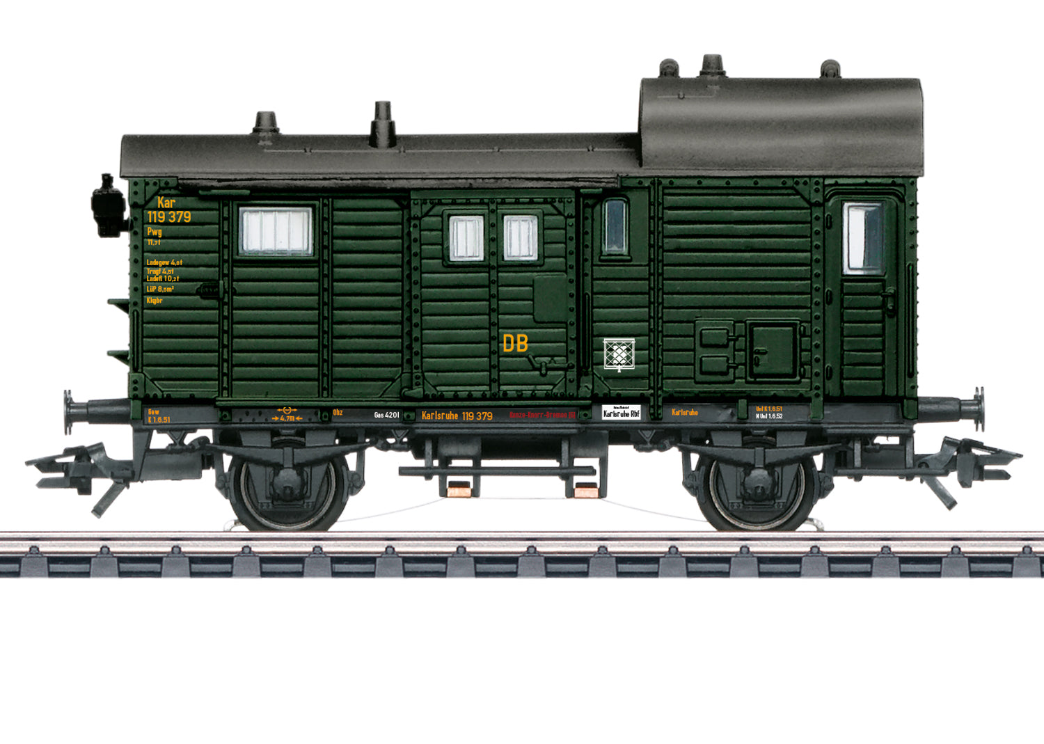 Marklin 46986 Type Pwg Pr 14 Freight Train Baggage Car (Sounds