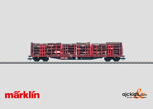 Marklin 47008 - Wood Transport Car