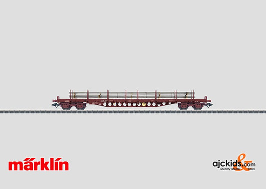 Marklin 47012 - Flat Car with Stakes. (Rs CFL)