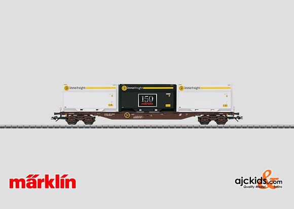 Marklin 47080 - Flat Car for Containers Marklin 150 years