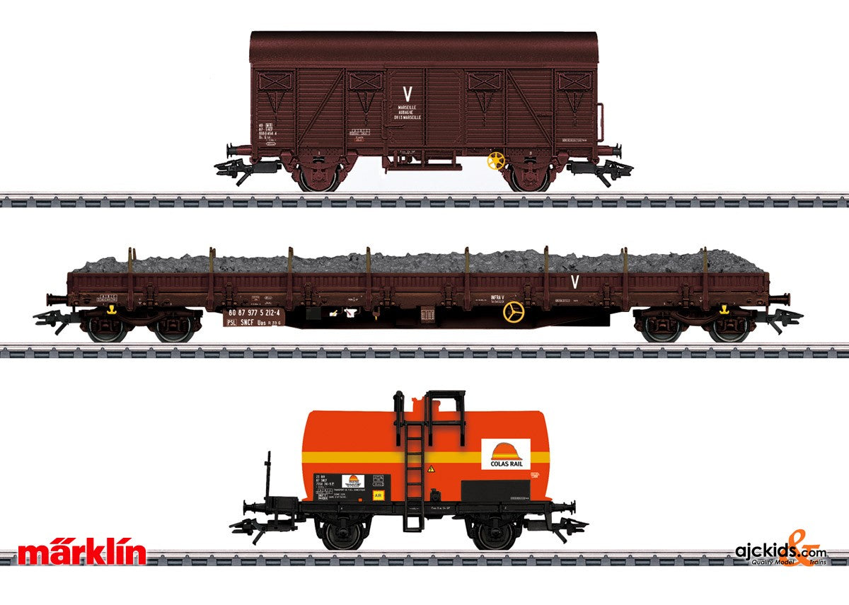 Marklin 47103 - Colas Rail Freight Car Set