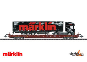 Marklin 47405 - Rolling Road Depressed Floor Flat Car