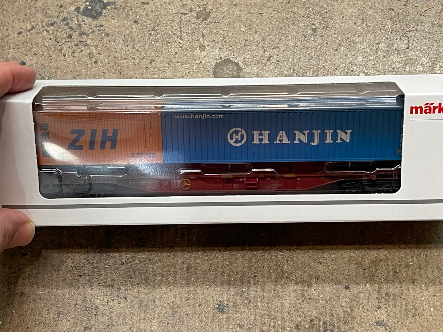 Marklin 47580 - Type Lgs 580 Container Transport Car Set