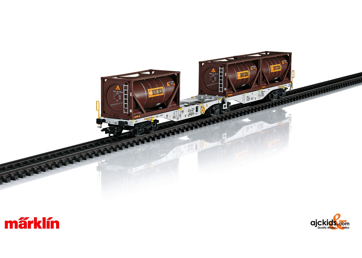 Marklin 47802 - Double Container Transport Car