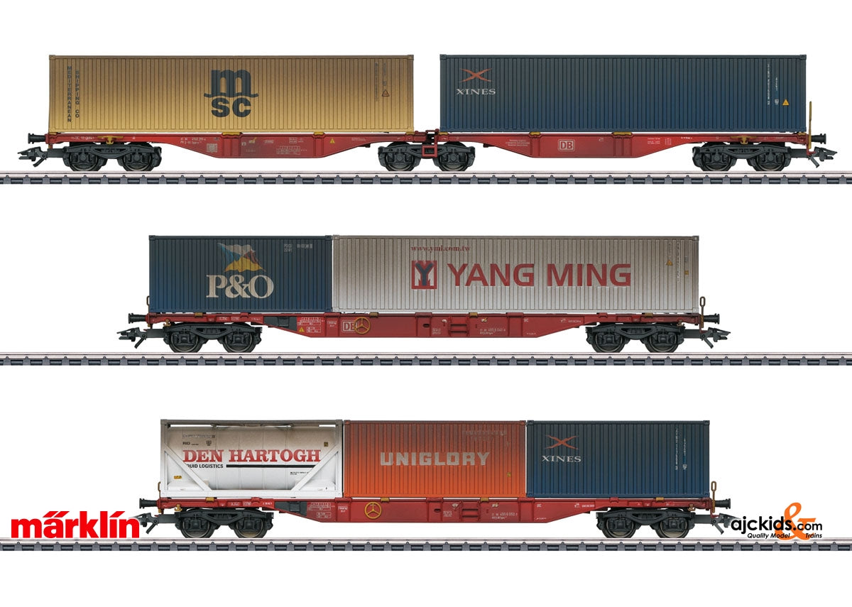 Marklin 47810 - Container Transport Car Set