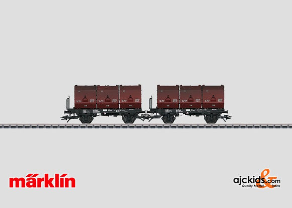 Marklin 48273 - Set with 2 Container Cars