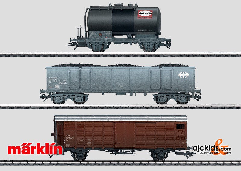 Marklin 48807 - Swiss Freight Car Set