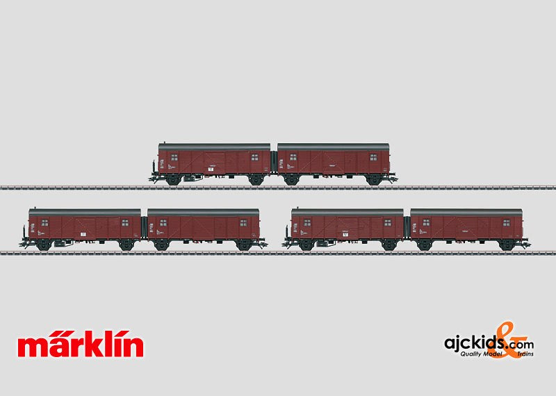 Marklin 48850 - Leig-Einheiten Freight 3-Car Set Exclusiv