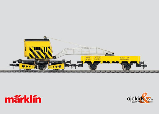 Marklin 54990 - Manually Controlled Crane Car Set