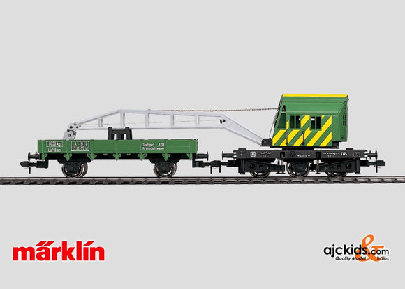 Marklin 54991 - Digitally Controlled Crane Car Set