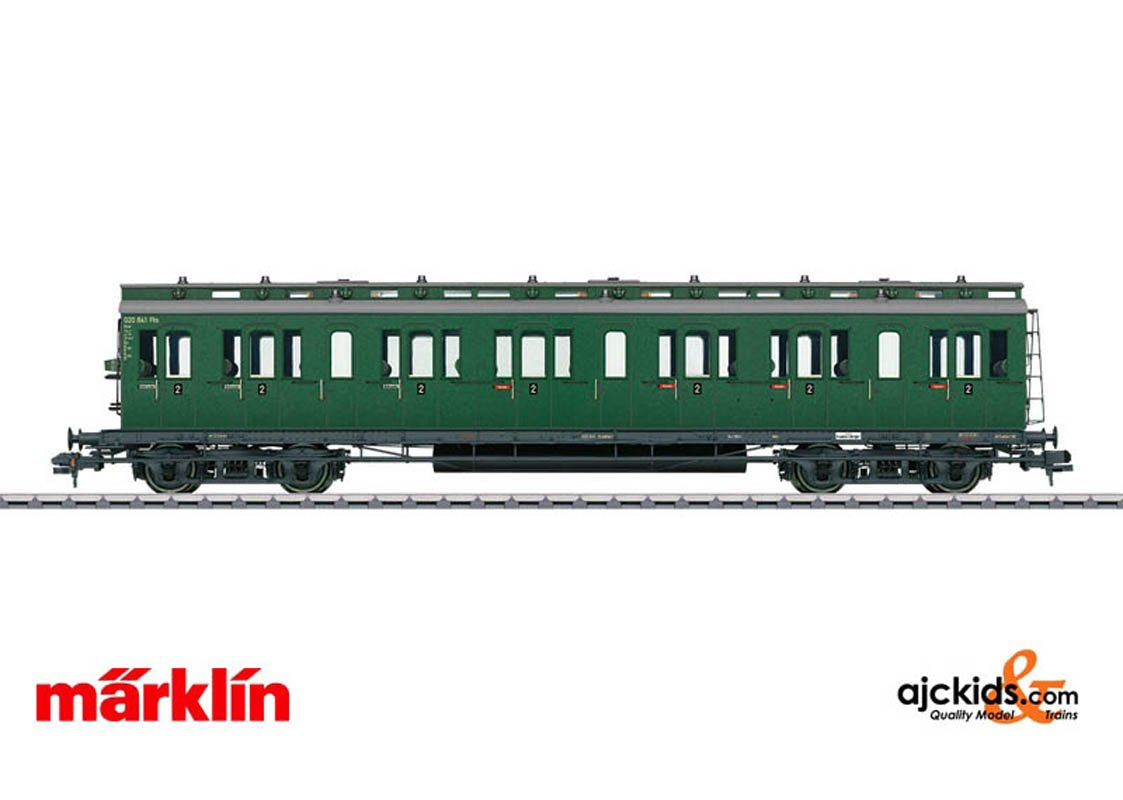 Marklin 58172 - DB Type B4w Passenger Car; 2nd Class