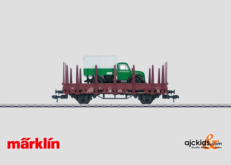 Marklin 58239 - DB Stake Car with Truck Load