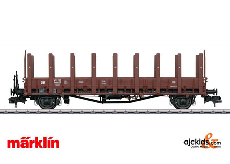 Marklin 58480 - Freight car type Rmms 33 Ulm stake car