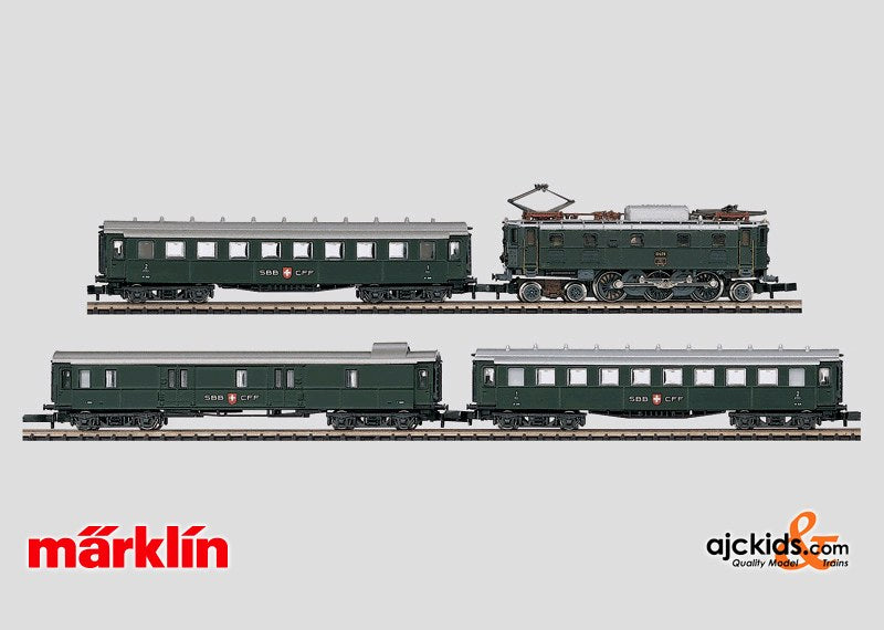 Marklin 81418 - Swiss Passenger Service Train Set