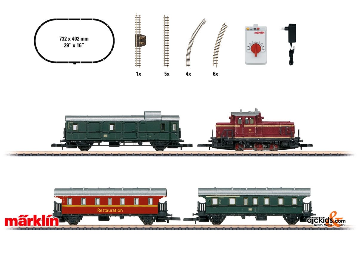Marklin 81871 - Museum Passenger Train Starter Set (120 volts)