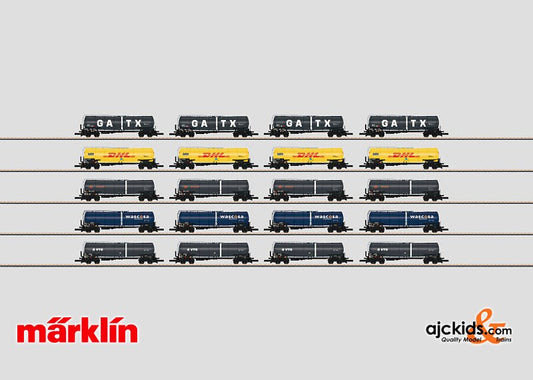 Marklin 82530 - Freight Car Set with 10 Different Tank Cars (1/2 set)